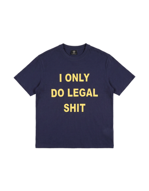 LEGAL SHIT TEE Navy