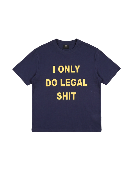LEGAL SHIT TEE Navy