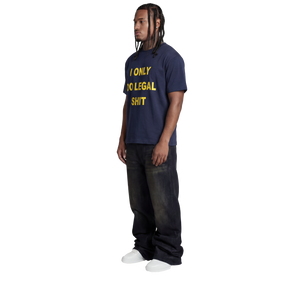 LEGAL SHIT TEE Navy