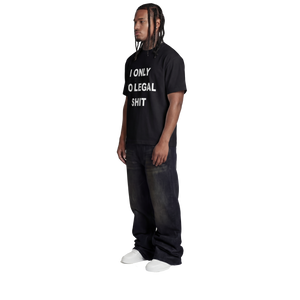 LEGAL SHIT TEE Black