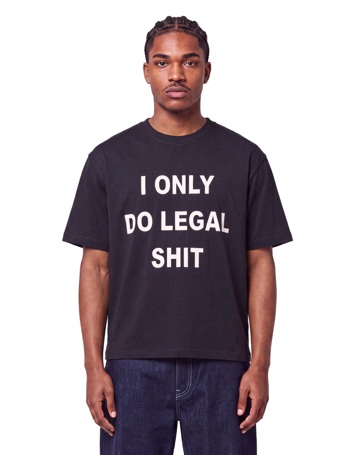 LEGAL SHIT TEE Black