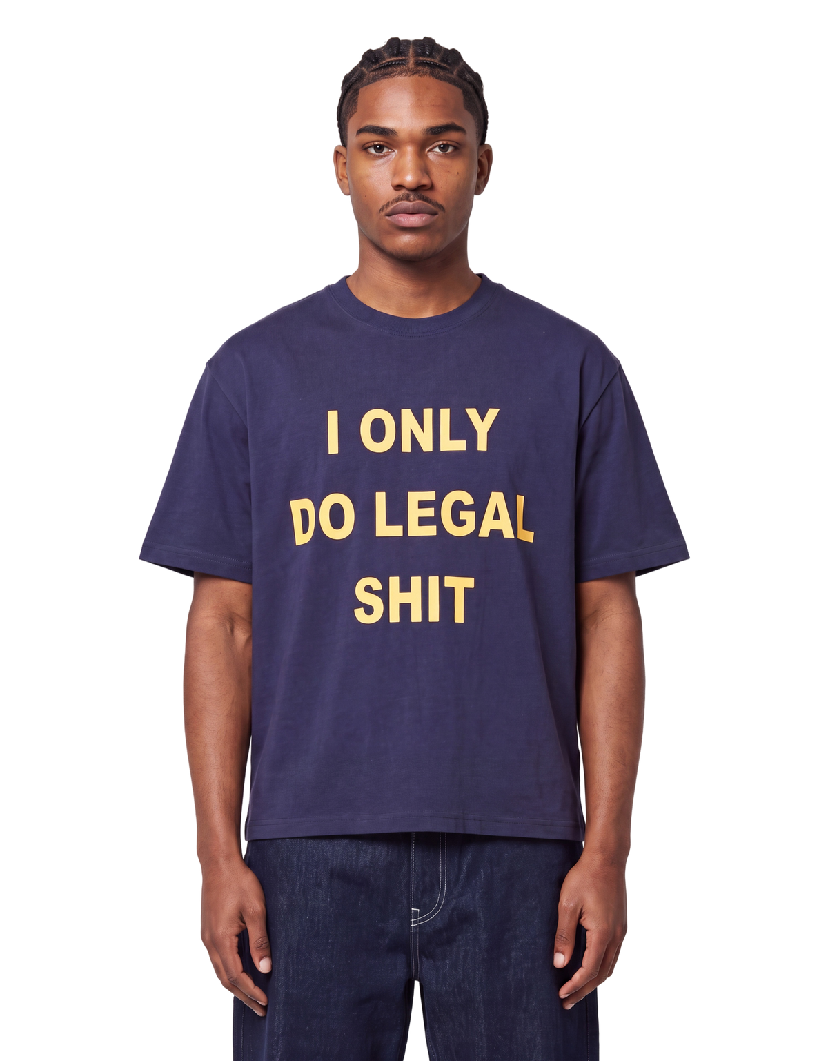 LEGAL SHIT TEE Navy