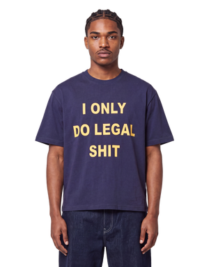 LEGAL SHIT TEE Navy