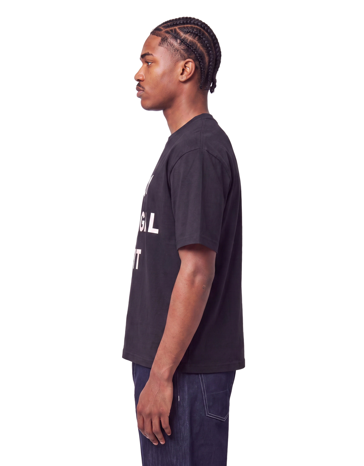 LEGAL SHIT TEE Black